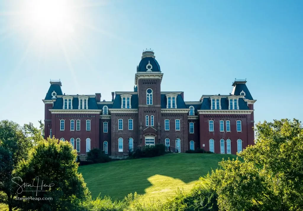 Woodburn Hall at West Virginia University or WVU in Morgantown WV