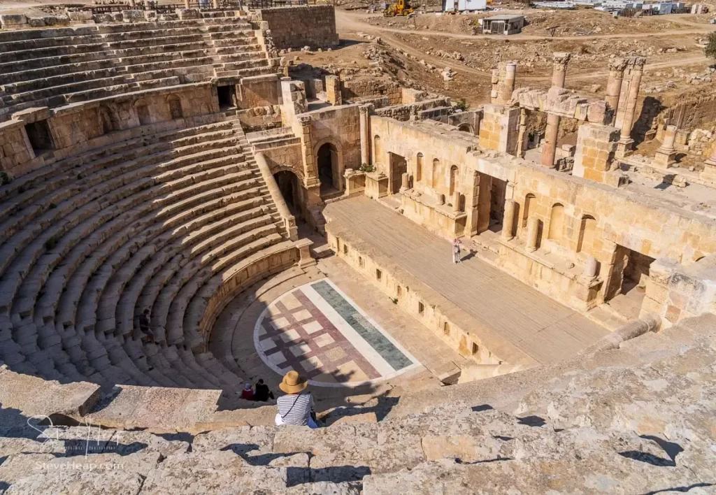 Coliseum in the city of Jerash in Jordan