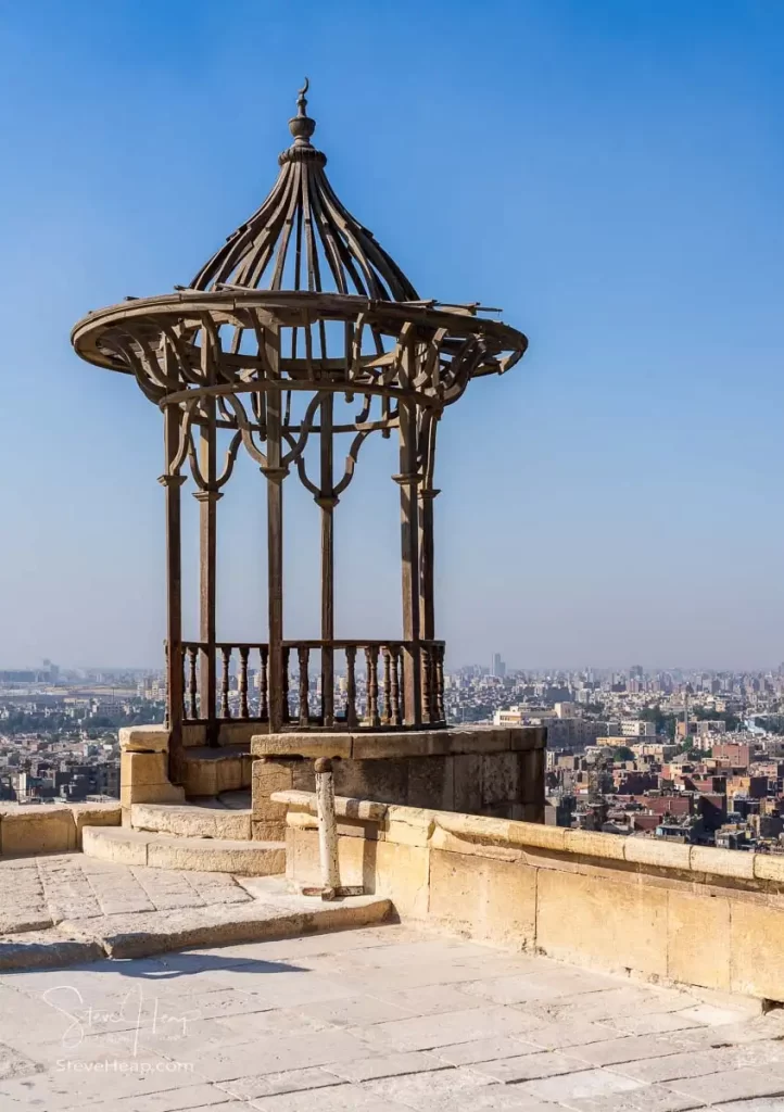 View from the terraces at the Citadel in Cairo