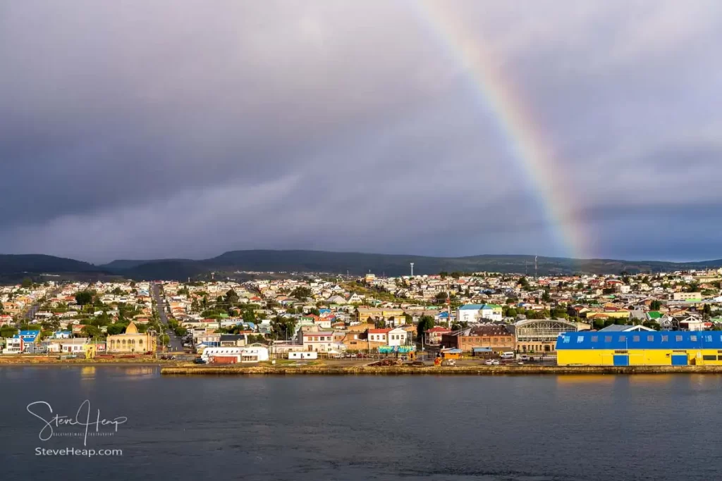 Arrival in Punta Arenas in Southern Chile